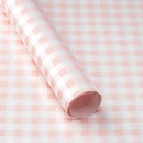 58x58cm Matte Floral Sheets Gingham | Pink | 20-pcs Bag