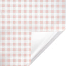 58x58cm Matte Floral Sheets Gingham | Pink | 20-pcs Bag