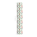 24" x 417' Reversible Holiday Wrapping Paper Half Ream | Norfolk Pine Nutcracker/Small Red and Green Plaid