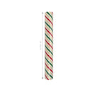 24" x 417' Holiday Reversible Metallic Wrapping Paper Half Ream | Holiday Stripe and Vintage Santa Faces