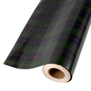 24" x 417' Holiday Reversible Wrapping Paper Half Ream | Fashion Plaid and Brown Herringbone