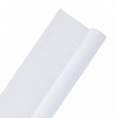 30" x 10' Wrapping Paper | White Pinstripe
