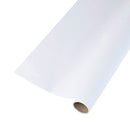 30" x 10' Wrapping Paper | White Pinstripe