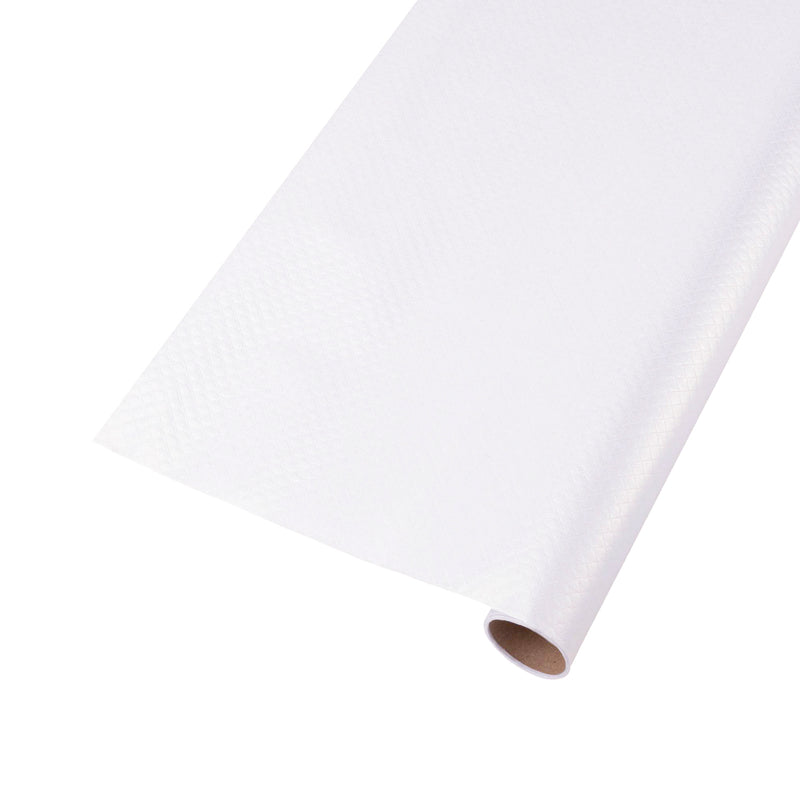 30" x 10' Wrapping Paper | White Pearl Quilted