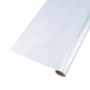 30" x 10' Wrapping Paper | Metallic Silver Textured