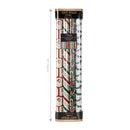 30" x 10' Holiday Reversible Metallic Wrapping Paper Bundle (4-pack) | Vintage Santa and Holiday Greens