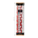 30" x 10' Holiday Reversible Wrapping Paper Bundle (4-pack) | Vintage Snowman and Friends