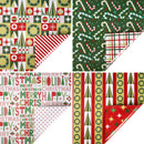 30" x 10' Holiday Reversible Wrapping Paper Bundle (4-pack) | Modern Holidays