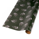 30" x 10' Holiday Reversible Wrapping Paper | Pine Cone and Pine and Diagonal