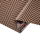 30" x 10' Holiday Reversible Wrapping Paper | Holiday Tweed and Rich Holly