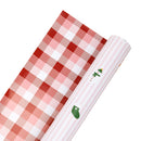 30" x 10' Holiday Reversible Wrapping Paper | Christmas Cuties on Stripes and Merry Checks