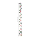 30" x 10' Reversible Holiday Wrapping Paper | Norfolk Pine Nutcracker/Small Red and Green Plaid