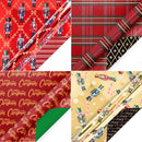 30" x 10' Wrapping Paper Bundle (4-pack) | Ruby Nutcracker