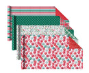 30" x 10' Wrapping Paper Bundle (4-pack) | Watercolor Christmas