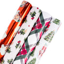 30" x 10' Wrapping Paper Bundle (4-pack) | Vintage Christmas