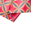 30" x 10' Reversible Holiday Wrapping Paper | Holiday Geometric/Red and Green Stripe