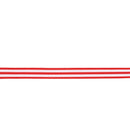 5/8" Striped Ribbon | Red (250) | 100 Yard Roll